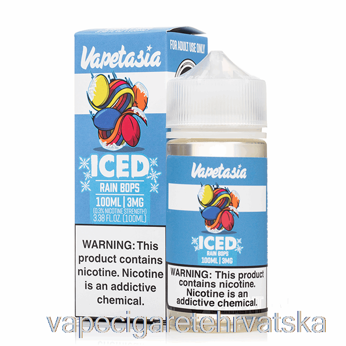 Vape Hrvatska Iced Rain Bops - Vapetasia - 100ml 3mg